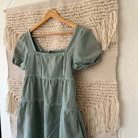 Louna Denim Mini Dress - Picture 2 of 8